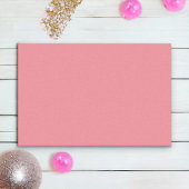 Papier Mousseline Rosé Chaud Solide Simple Élégant