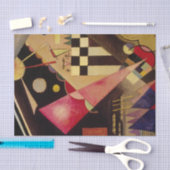 Papier Mousseline Rose clair par Wassily Kandinsky (Artisanat)