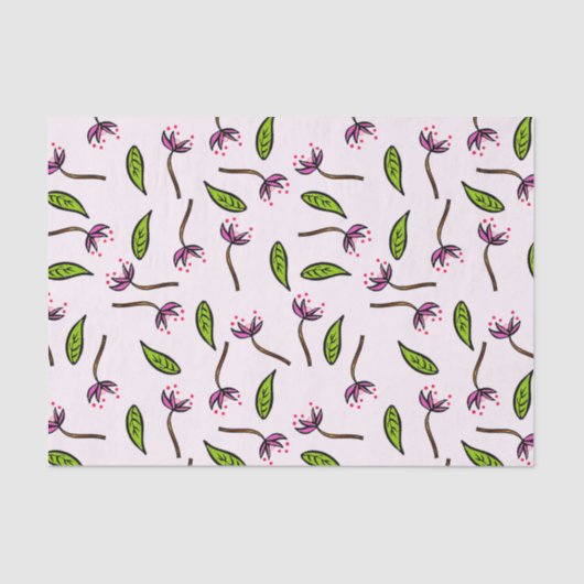 Papier Mousseline Rose comme couture B (Recto)