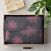 Papier Mousseline Rose, cool, tendance, abstraction de fleurs modern (Cadeau)