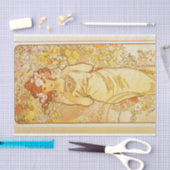 Papier Mousseline Rose d'Alphonse Mucha (Artisanat)
