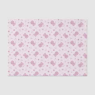 Papier Mousseline Rose d'arrière - plan de nounours