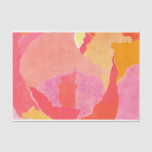 Papier Mousseline Rose de chou IV