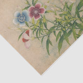 Papier Mousseline Rose de Zhang Ruoai (Détail)