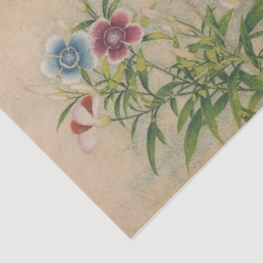 Papier Mousseline Rose de Zhang Ruoai (Détail)