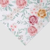 Papier Mousseline Rose Dorée (Détail)