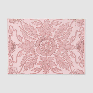 Papier Mousseline Rose Dusty - Papier Tissu Art Nouveau