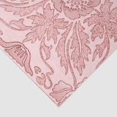 Papier Mousseline Rose Dusty - Papier Tissu Art Nouveau (Détail)