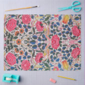 Papier Mousseline Rose et Bird, William Morris (Artisanat)