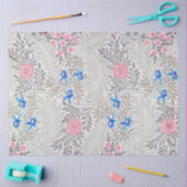Papier Mousseline Rose et Larkspur, William Morris (Artisanat)