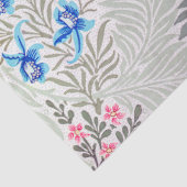 Papier Mousseline Rose et Larkspur, William Morris (Détail)
