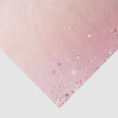 Papier Mousseline Rose et Rose Sparkle Ombre (Détail)