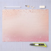 Papier Mousseline Rose et Rose Sparkle Ombre (Artisanat)