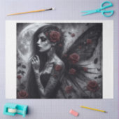 Papier Mousseline Rose Fairy (Artisanat)