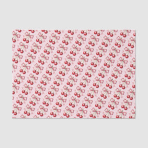 Papier Mousseline Rose Féminin Rouge Coquette Cerise