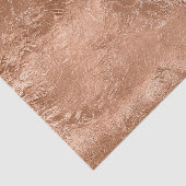 Papier Mousseline Rose Gold Chic et Glamour  (Détail)