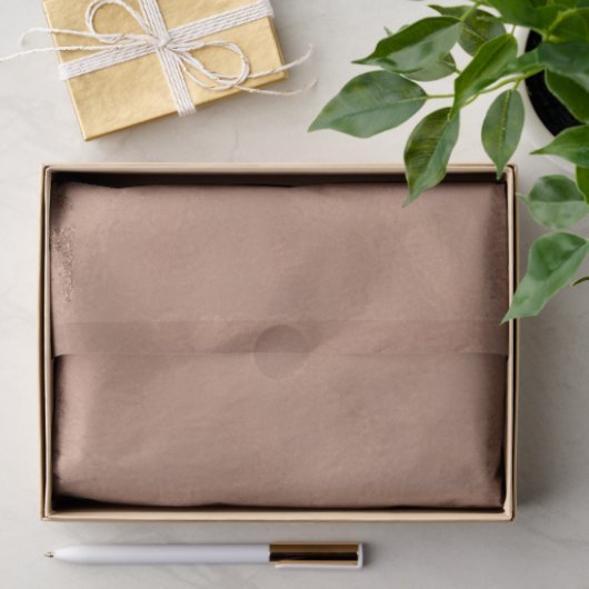 Papier Mousseline Rose Gold Glam Love (Cadeau)