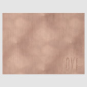 Papier Mousseline Rose Gold Glam Love (Recto)