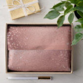 Papier Mousseline Rose Gold Glitzy Parties scintillant Étincelle (Cadeau)