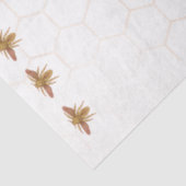 Papier Mousseline Rose Gold Queen Bee Crown Parties scintillant roya (Détail)