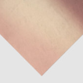 Papier Mousseline Rose Gold Rose Blush Glam Métallique Minimal (Détail)