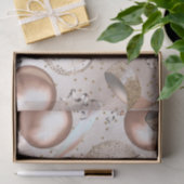 Papier Mousseline Rose Gold Rose & Parties scintillant Balloons Swee (Cadeau)
