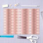 Papier Mousseline Rose Gold Ruban Nœud Mariage (Artisanat)