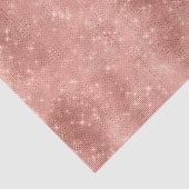 Papier Mousseline Rose Gold Sparkle (Détail)