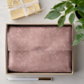 Papier Mousseline Rose Gold Sparkle (Cadeau)