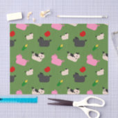 Papier Mousseline Rose ici (Artisanat)