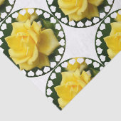 Papier Mousseline Rose jaune du Texas (Détail)