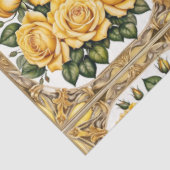 Papier Mousseline Rose jaune moderne belle collection (Détail)