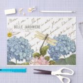 Papier Mousseline Rose libellule de colibri (Artisanat)