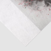 Papier Mousseline Rose Moon Wolf (Détail)