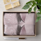 Papier Mousseline Rose Rose Gold Parties scintillant Merci SPA Eyes (Cadeau)