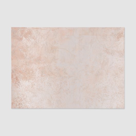 Papier Mousseline Rose Rose Or Abstrait Peach Argent Lux (Recto)