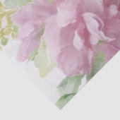 Papier Mousseline Rose Satin Ruban À feuillage persistant Mauve Crèm (Détail)