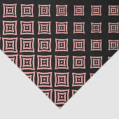 Papier Mousseline Rose tendance Parties scintillant or  Rhomboid Mot (Détail)