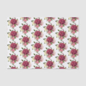 Papier Mousseline Rose Tissue Paper (Recto)