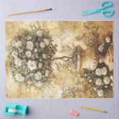 Papier Mousseline Rose Topiary (Artisanat)