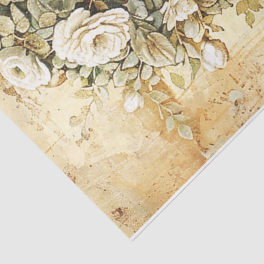 Papier Mousseline Rose Topiary (Détail)