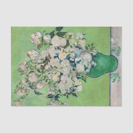 Papier Mousseline Rose, Vincent van Gogh, Découpage (Recto)