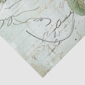 Papier Mousseline Rose vintage (Détail)
