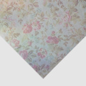Papier Mousseline Rose vintage (Détail)