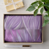 Papier Mousseline Rose violet passion Fleur Art Abstrait Fractal (Cadeau)