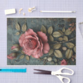 Papier Mousseline Rose Wallflower (Artisanat)