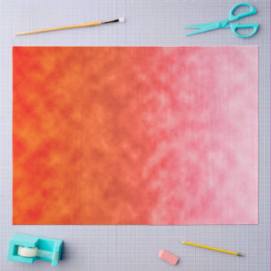 Papier Mousseline Rosée flamboyante