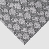 Papier Mousseline Roses (Détail)