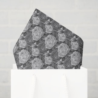 Papier Mousseline Roses
