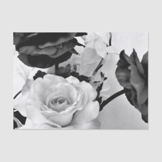 Papier Mousseline Roses (Recto)